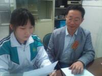 我校本学期第一次校园访谈(附中自编操)成功举行