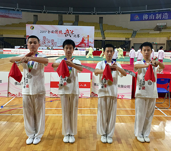 决战功夫之巅：我校武术健儿全国赛场争金夺银