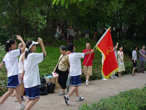 少大队退队