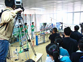 中央电视台“异想天开”栏目将播出我校科技活动节目