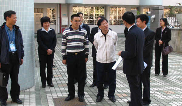 广东省教育强区复评督导验收组来校视察