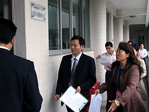 我校接受平安校园评审