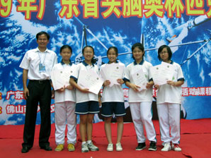 我校学生在2009年广东省头脑奥林匹克挑战赛上取得优异成绩