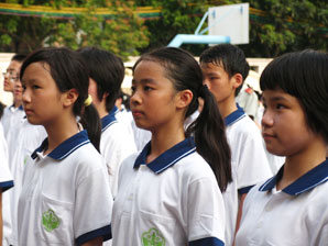 ２００９级初一新生完成入学教育