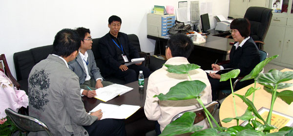 我校接受广东省高中教学水平评估