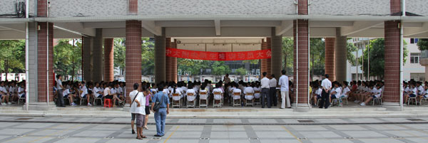 2011级初一年级新生培训顺利完成