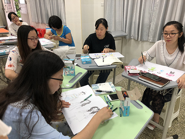 有趣的绘画分析——首期面向班主任的心理团体辅导