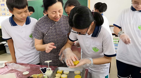 迎中秋,“日式菓子”制作体验活动