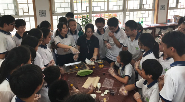 迎中秋,“日式菓子”制作体验活动