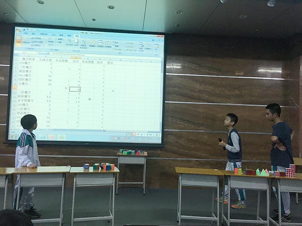 魔方争霸——中大附中第二届魔方比赛顺利举行