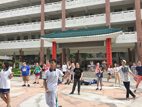 美国布朗斯堡学校集团到访我校，听听美方师生怎么说