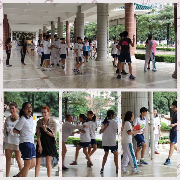 Let’s run, students from the Middle School  attached to Sun Yat-sen University!