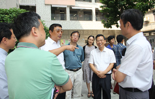 王东副市长来校调研，将进一步扶持民办学校发展