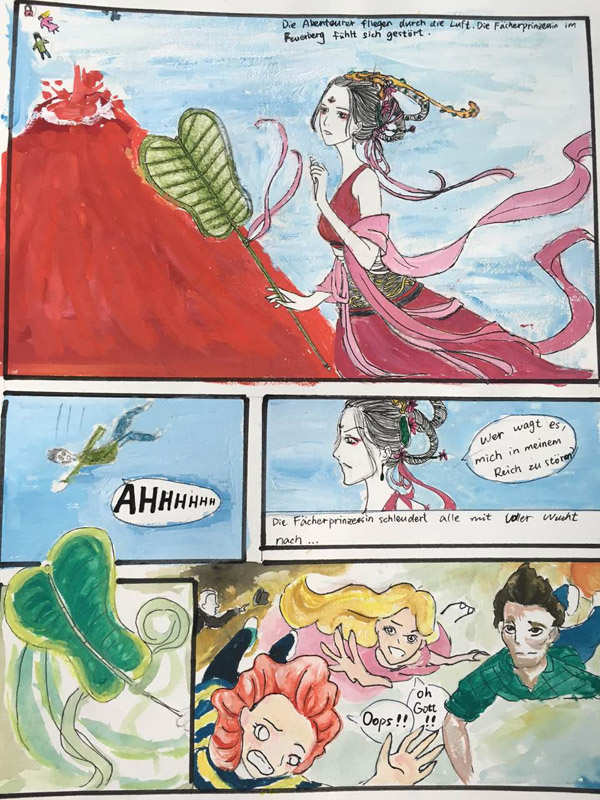 我参加“八十天环游世界”Pasch漫画训练营