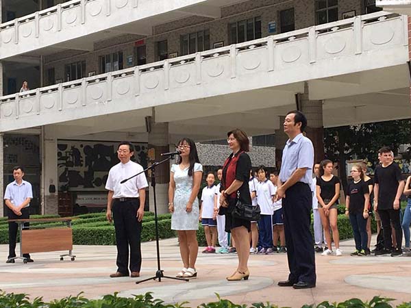 延续的温暖与感动——记德国伙伴学校的回访交流