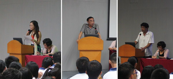 新生住宿生会议9月2日晚在讲学厅召开