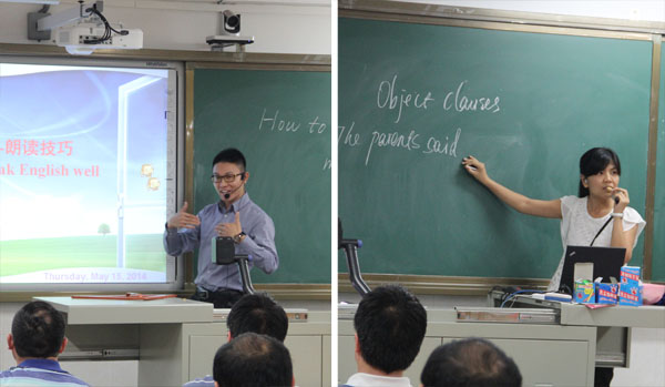 我校青年教师精彩演绎浓缩版课堂教学盛宴