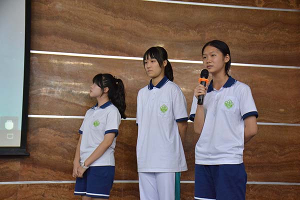 胡阳同学当选中大附中第二十三届学生会主席
