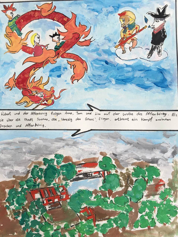 我参加“八十天环游世界”Pasch漫画训练营