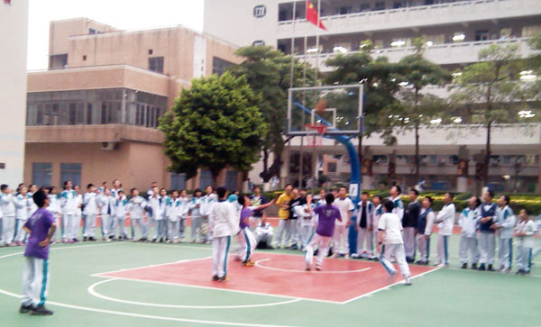 2011秋季中大附中三人篮球赛圆满结束