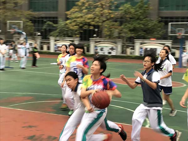 青春飞扬,活力校园—2017年春季校园篮球赛举行