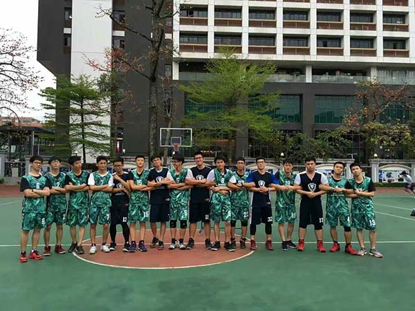 青春飞扬,活力校园—2017年春季校园篮球赛举行